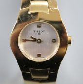 A lady's boxed Tissot watch.