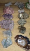 A collection of minerals