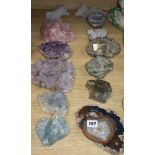 A collection of minerals