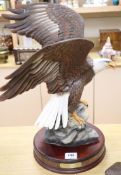 A majestic Bald Eagle figure