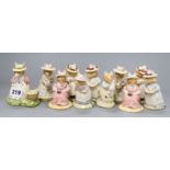 Eleven various Royal Doulton Brambly Hedge characters to include: Lady Woodmouse (3), Poppy