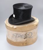 A top hat and a bowler hat