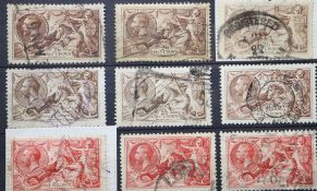 Four stock books, Great Britain stamps From 18401d black (x2)2d blue used18411d red brown unused,