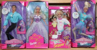 A Barbie skater - Ken Skater, Skipper and Princess