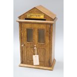 A letter box H.38.5cm