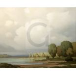Pierre de Clausades (1910-1976)oil on canvasTrees in a landscapesigned17.5 x 21.25in.