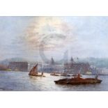 Frederick Edward Joseph Goff (1855-1931)watercolourGreenwichsigned5 x 7in.