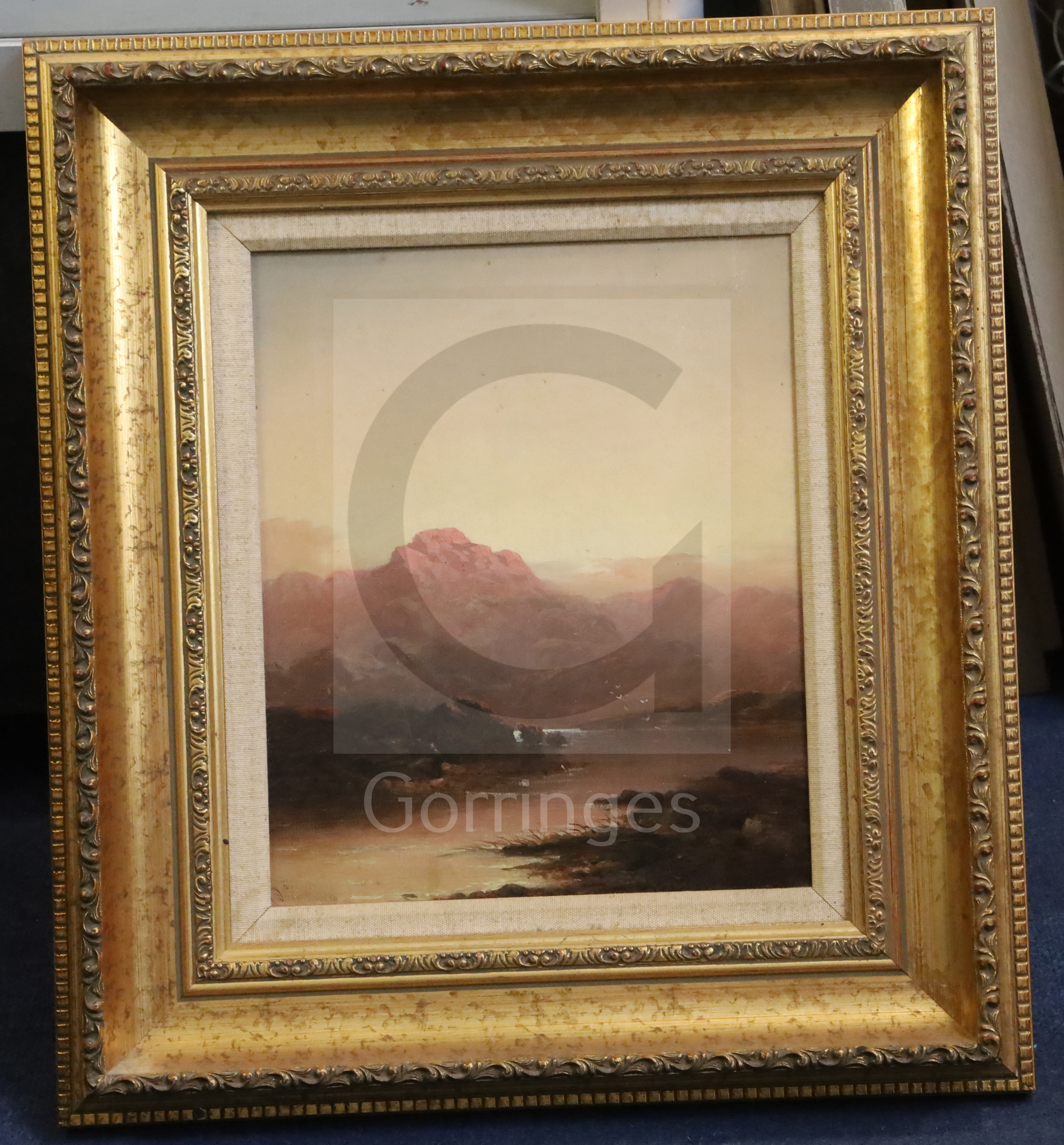 Leopold Rivers (1852-1905)pair of oils on canvasLoch scenesone signed11.25 x 9.25in. - Image 2 of 6
