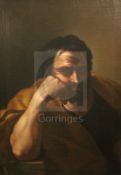 18th century German Schooloil on canvas'The Philosopher'30.75 x 21.25in.