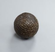 A "Silver Town" golf ball