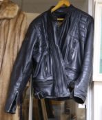 A Belstaff motorcycle jacket (Size 48)