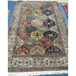 A North-West Persian floral rug 150 x 235cm