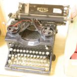 A vintage Royal typewriter