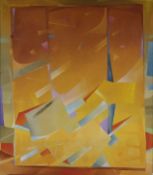 Russian School, oil on canvas, Untitled abstract, signed and dated '90 126 x 109cm