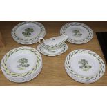 Eric Ravilious for Wedgwood: a 20 piece 'Garden' part dinner service