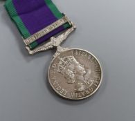 Campaign Service Medal, Northern Ireland to 23975686 Cpl J-T-Cross, R. Signals