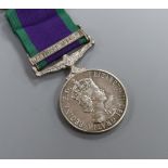 Campaign Service Medal, Northern Ireland to 23975686 Cpl J-T-Cross, R. Signals