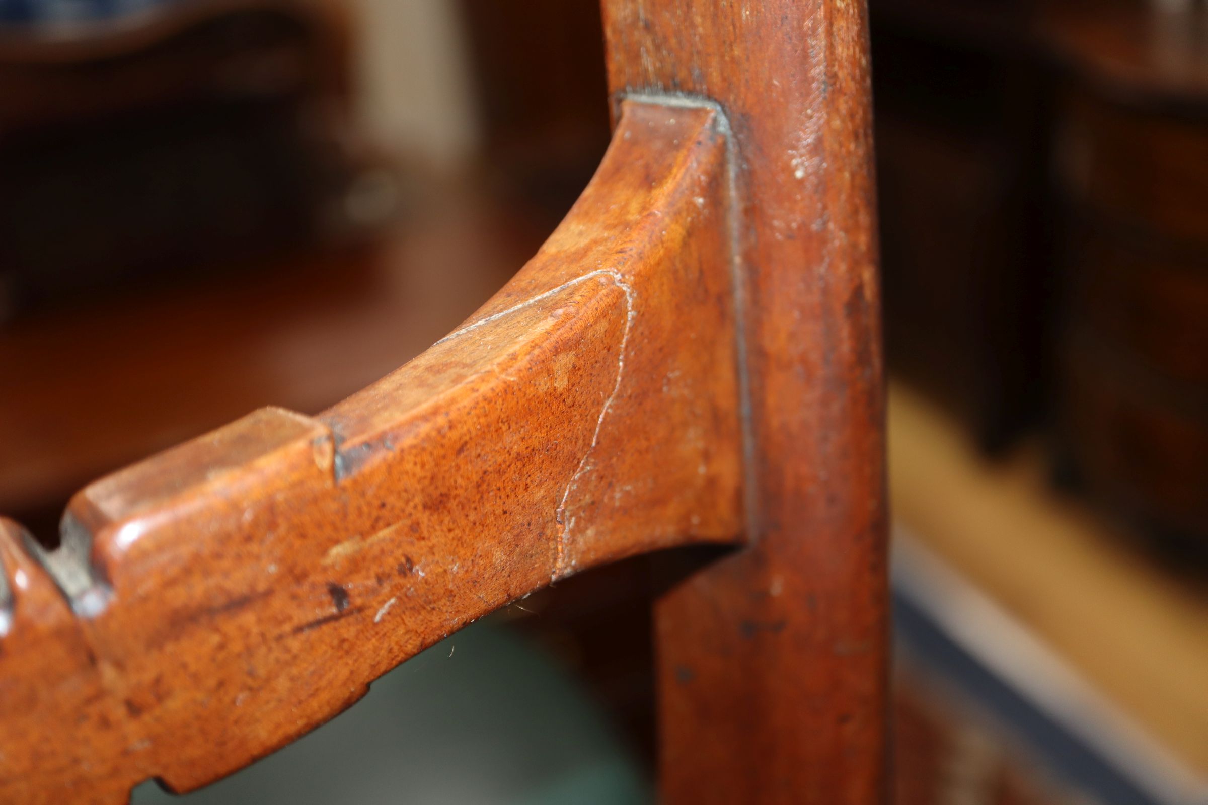 A Regency harpist's chair - Image 6 of 6