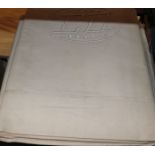 A box of Metis French linen sheets, 9 in total