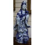 A large modern Chinese figure H.76cm