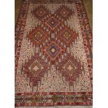 A Caucasian Kelim rug 200 x 122cm