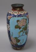 A cloisonne vase