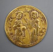 Byzantine Empire, Romanus III (1028-1034), gold histamenon, Christ enthroned, rev., Romanus