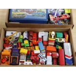A collection of Dinky, Meccano, Tonka, Matchbox and other diecast vehicles, vintage and later (