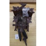 A Black Forest cuckoo clock H.30cm