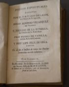 Leon, Fray Luis de.- Velazquez, Diego Alfonso; Estrella, Paulino de la; Padilla, Pedro de; Vega,