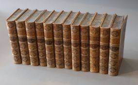 Froude, James Anthony - History of England, 12vols, 8vo, tree calf, the "Cabinet" edition,