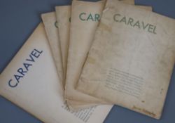 Salt, Sydney and Rivers, Jean-Caravel - An American Quarterly published in Majorca, No's.1-5, (