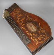 An Otto Pressler zither Condition: Overall looks to be in honest original condition, a little
