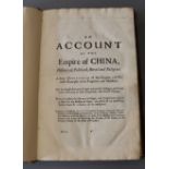 Navarrete, Domingo Fernandez, d.1689 - Account of the Empire of China, calf, rebacked, folio, from