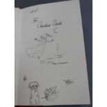 Jansson, Tove - Moominvalley in November, 8vo, with dj, fly leaf inscribed and illustrated by
