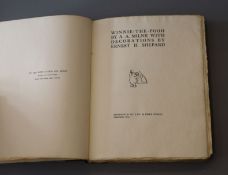 Milne, Alan Alexander - Winnie-The-Pooh, 1st edition, one of 350 large paper copies, qto,