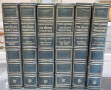 Churchill, Winston S - The Second World War - Chartwell edition, 6 vols, blue quarter leather and