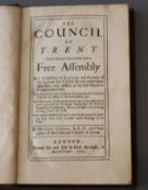 Geddes, Michael - Council of Trent, calf, 8vo, 2nd edition, Ferd. Burleigh, London 1714