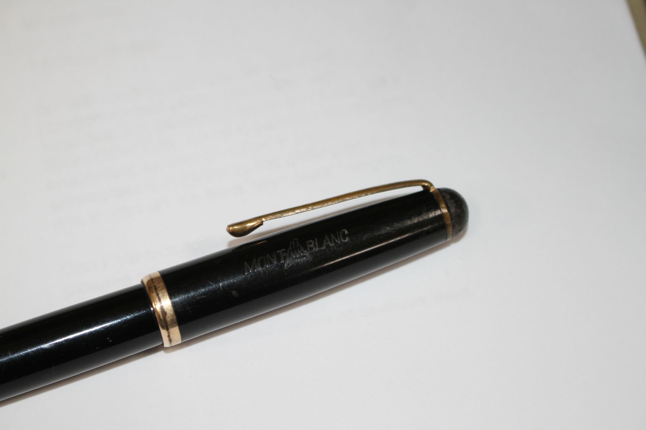 A vintage Mont Blanc fountain pen with no. 2 nib, other fountain, ball point pens and propelling - Image 2 of 8