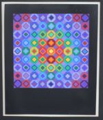 Victor Vasarely (1906-1997), screenprint, Untitled, 146/340, signed, 39.5 x 59cm Condition: Card