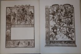 Hoffman, Julius - Ahnenreihen aus dem Stammbaum des Portugiesishen Konighauses, a folio containing