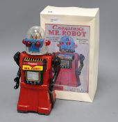 Yonezawa (Japan) for Cragston battery-operated Mr Robot, red colourway (replacement box)