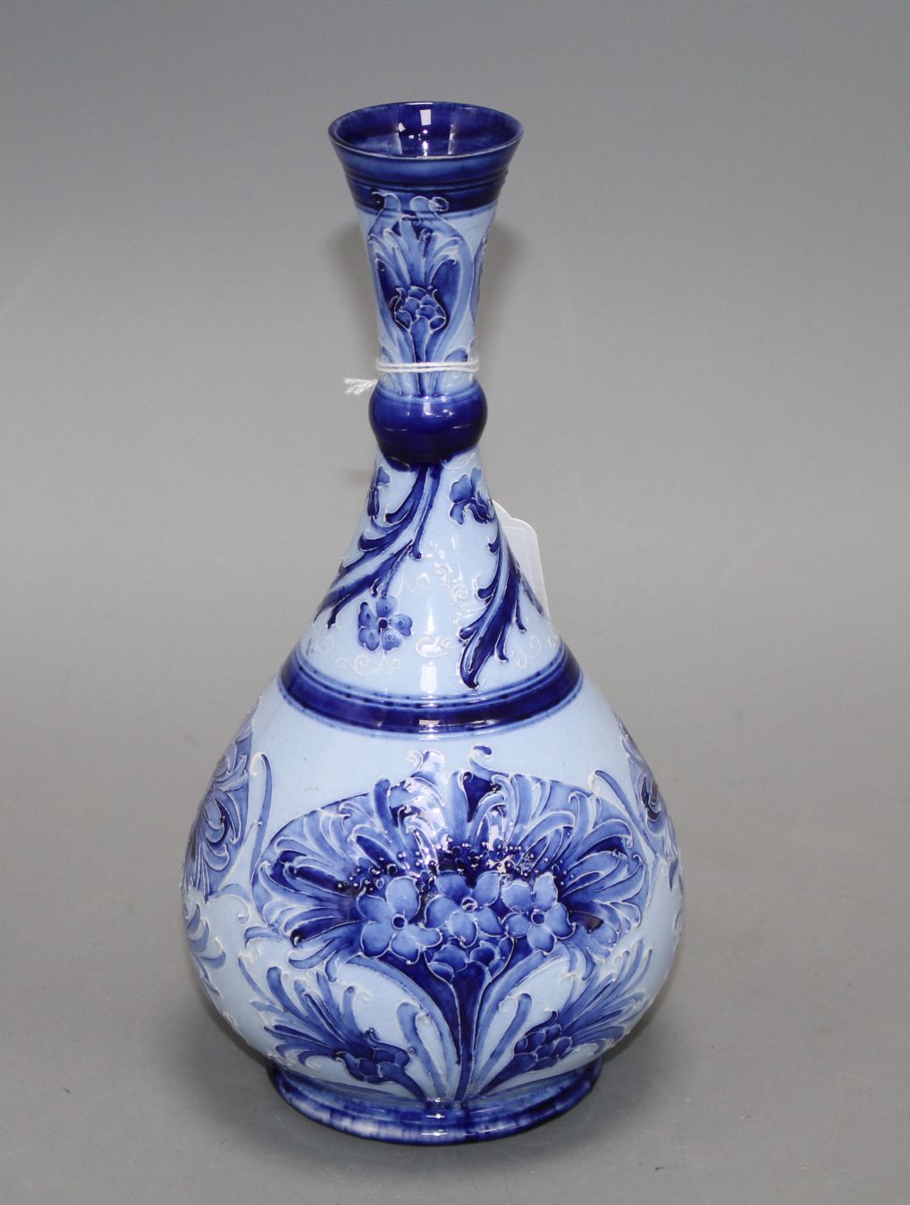 A Moorcroft Macintyre Florian ware vase, 22.5cm Condition: A few small firing flaws in the glaze