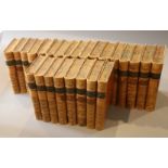 Scott, Walter Sir - Works, "Waverley Novels", Centenary edition, 25 vols, 8vo, contemporary calf