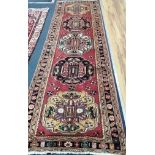 A Karajeh runner, 330 x 105cm Condition: In good condition.