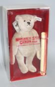 A Steiff 'Hello 2000 Goodbye 1999' twin bear set, with original numbered box, four other Steiff