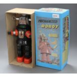A Nomura (Japan) mid-20th century battery-operated Mechanized Robot (replacement box) Condition: