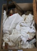 A box of ribbons and lace