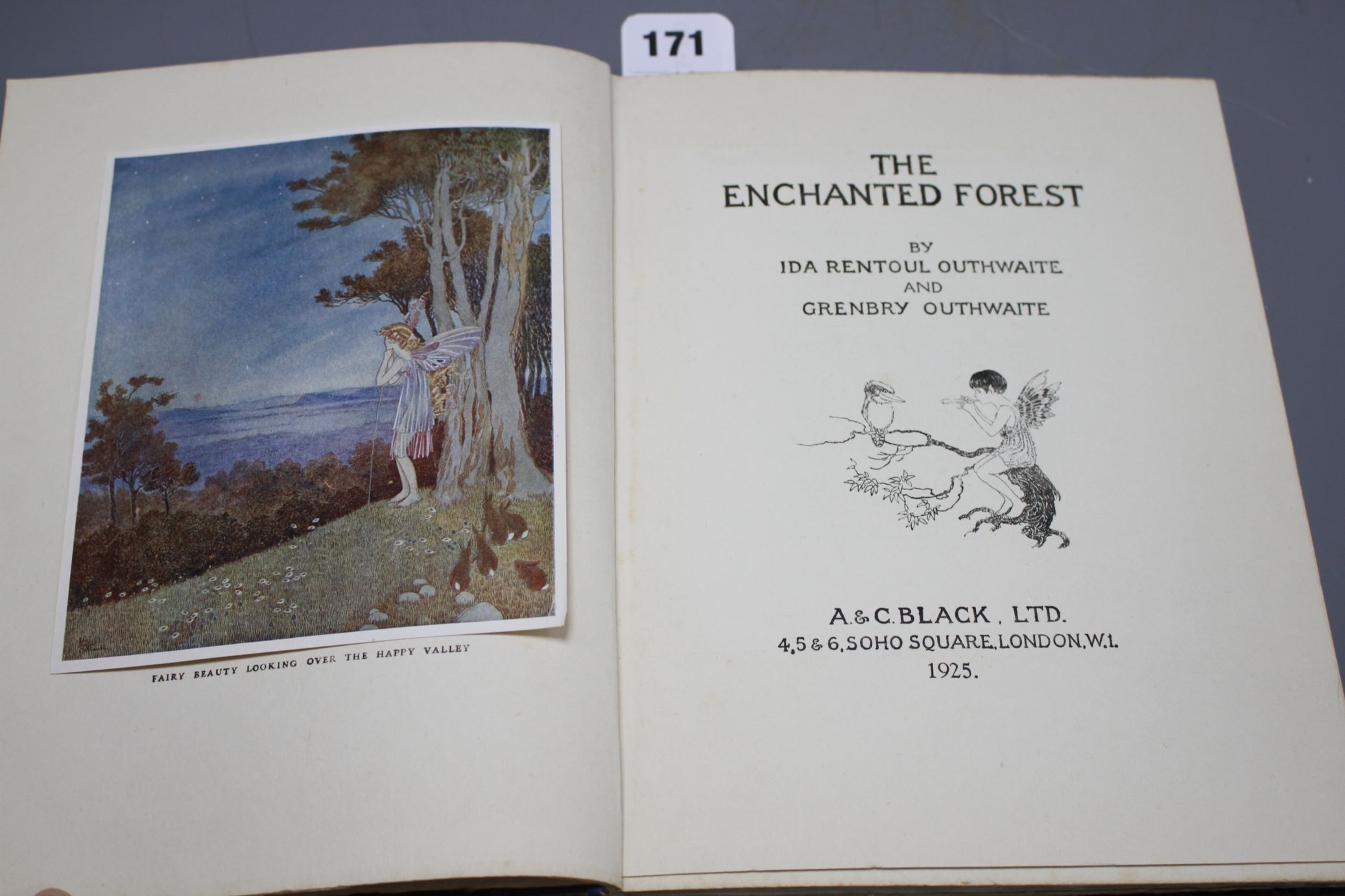 Outhwaite, Ida and Grenbry - The Enchanted Forest, A & C Black Ltd 1925 Condition: good condition - Image 2 of 8