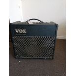 A Vox Valvetronix guitar amp Condition: Electrics are working, pots are crackly, heavily nicotine